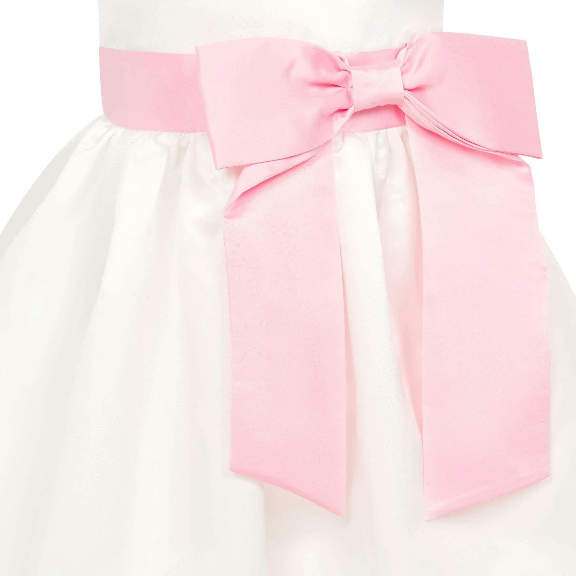 Lilibet Satin Bow Occasion Party Dress
