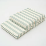 The Lounger Chair: Sea Sage Stripe