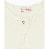 Ivory Linda Ceremony Girl Cardigan