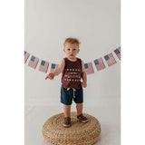 Boy's Tank Top Stars and Stripes