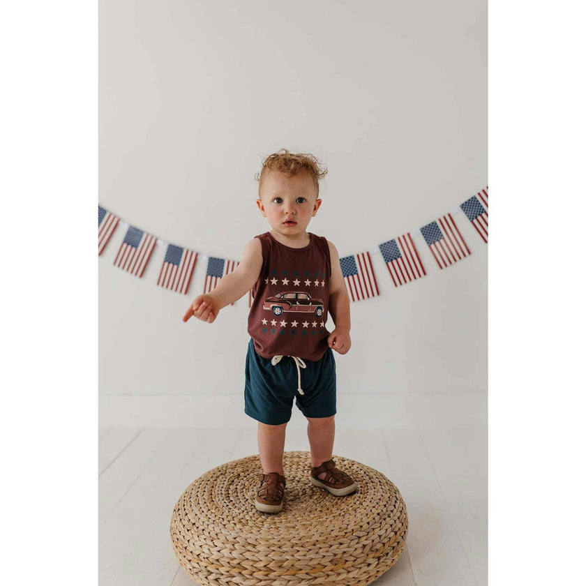 Boy's Tank Top Stars and Stripes