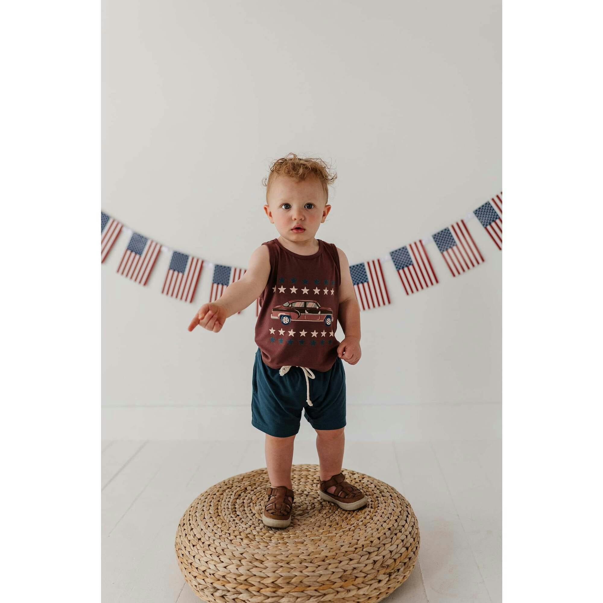 Boy's Tank Top Stars and Stripes