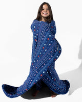 Sail Away Fair Isle Bamboo Blanket