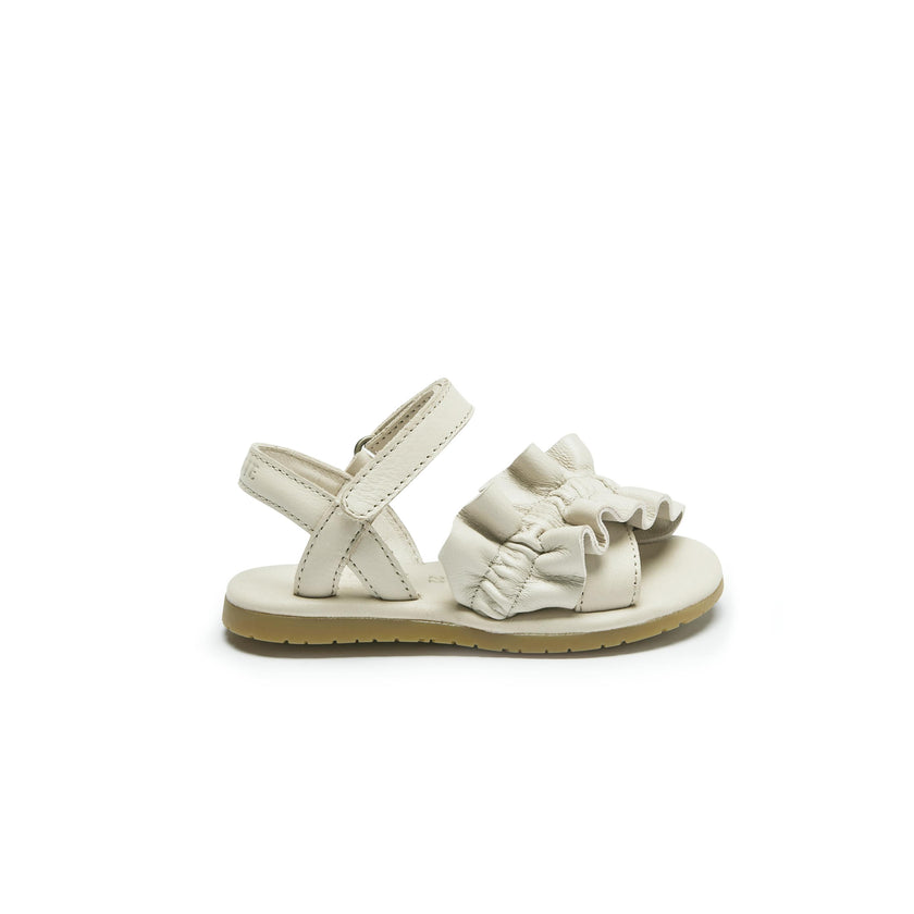 Yine Sandals | Off White Leather