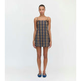 The Rennie Dress - Brown Spencer Plaid