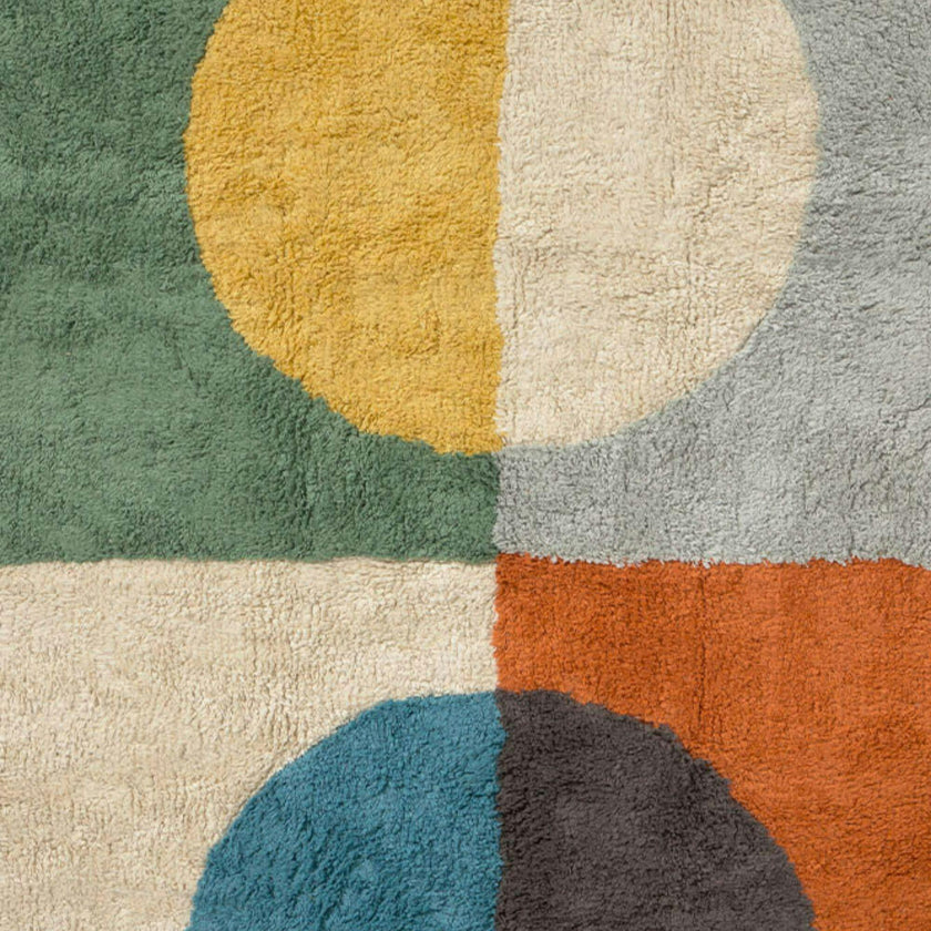 Washable Rug Illusion Lens, Multi