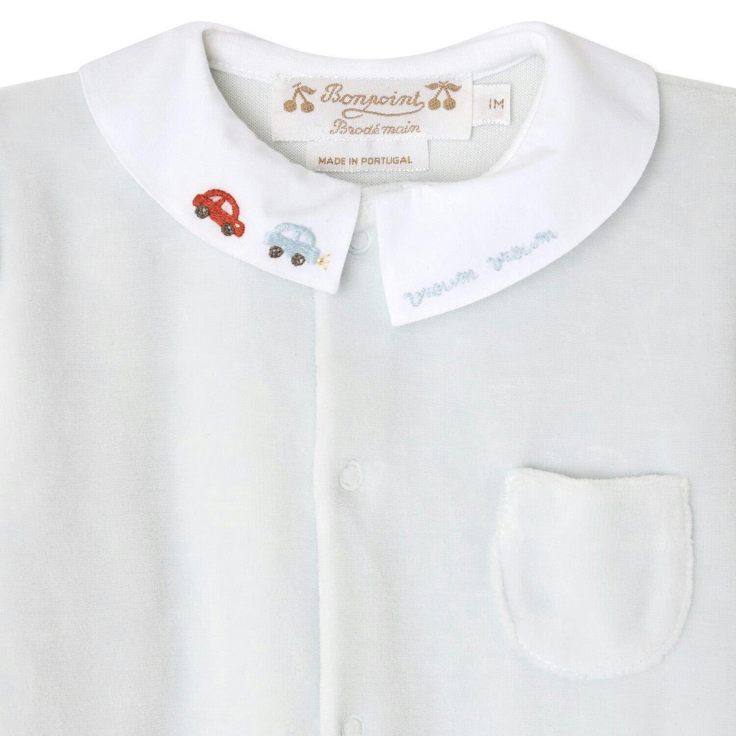 BONPOINT Tilouan Vroum-Vroum Pajamas - Ciel