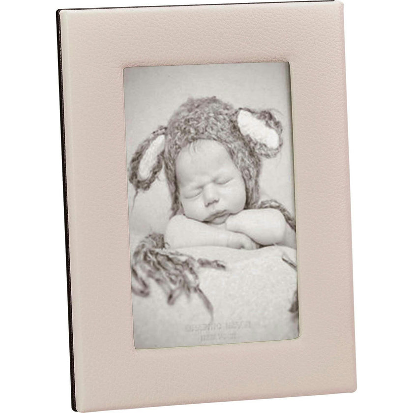 4" x 6" Pebble Grain Leather Frame