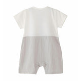 Gray Bear Romper