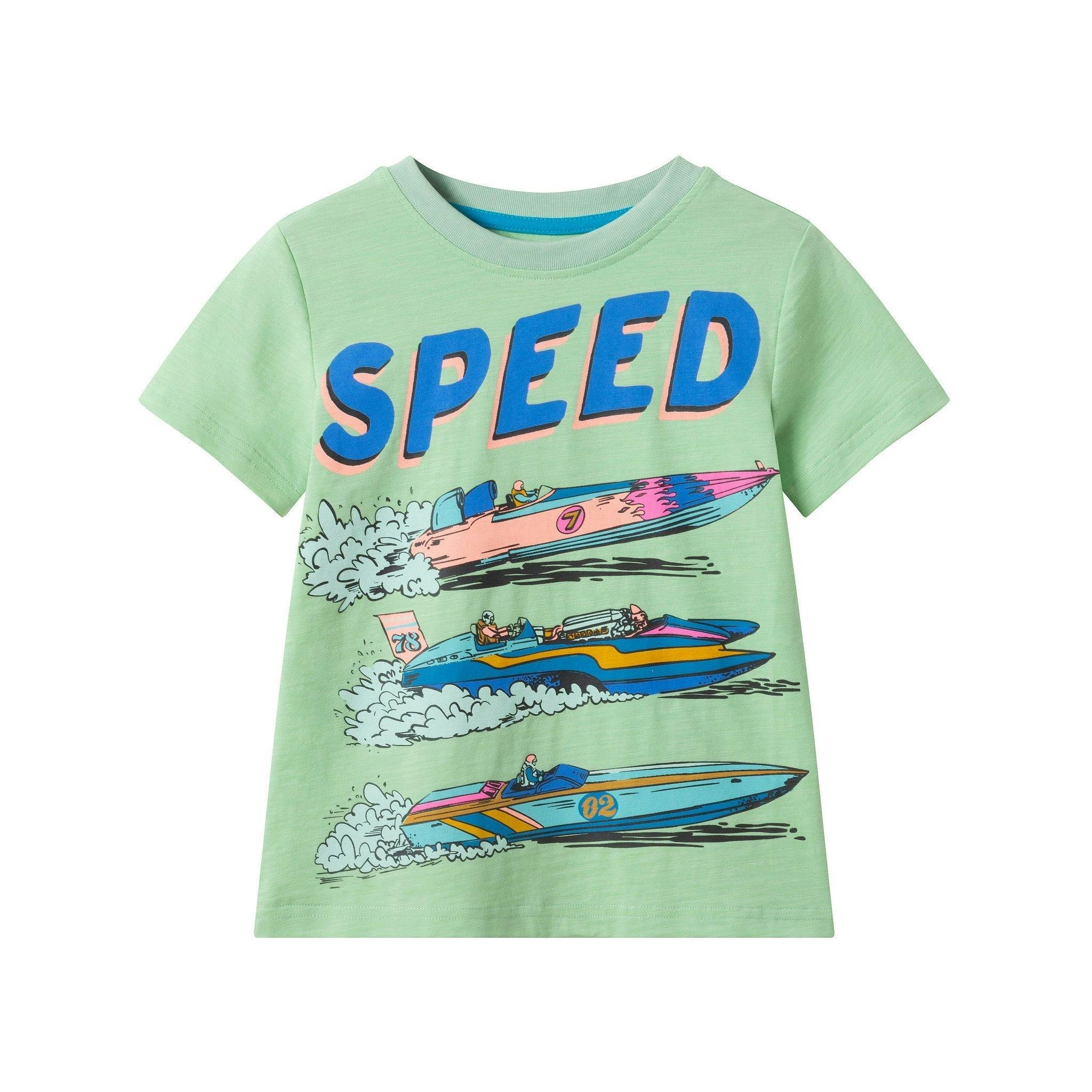 Boys Graphic Tee | Speed Boat