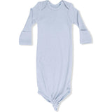 Solid Niagara Mist Rib - Knotted Gown