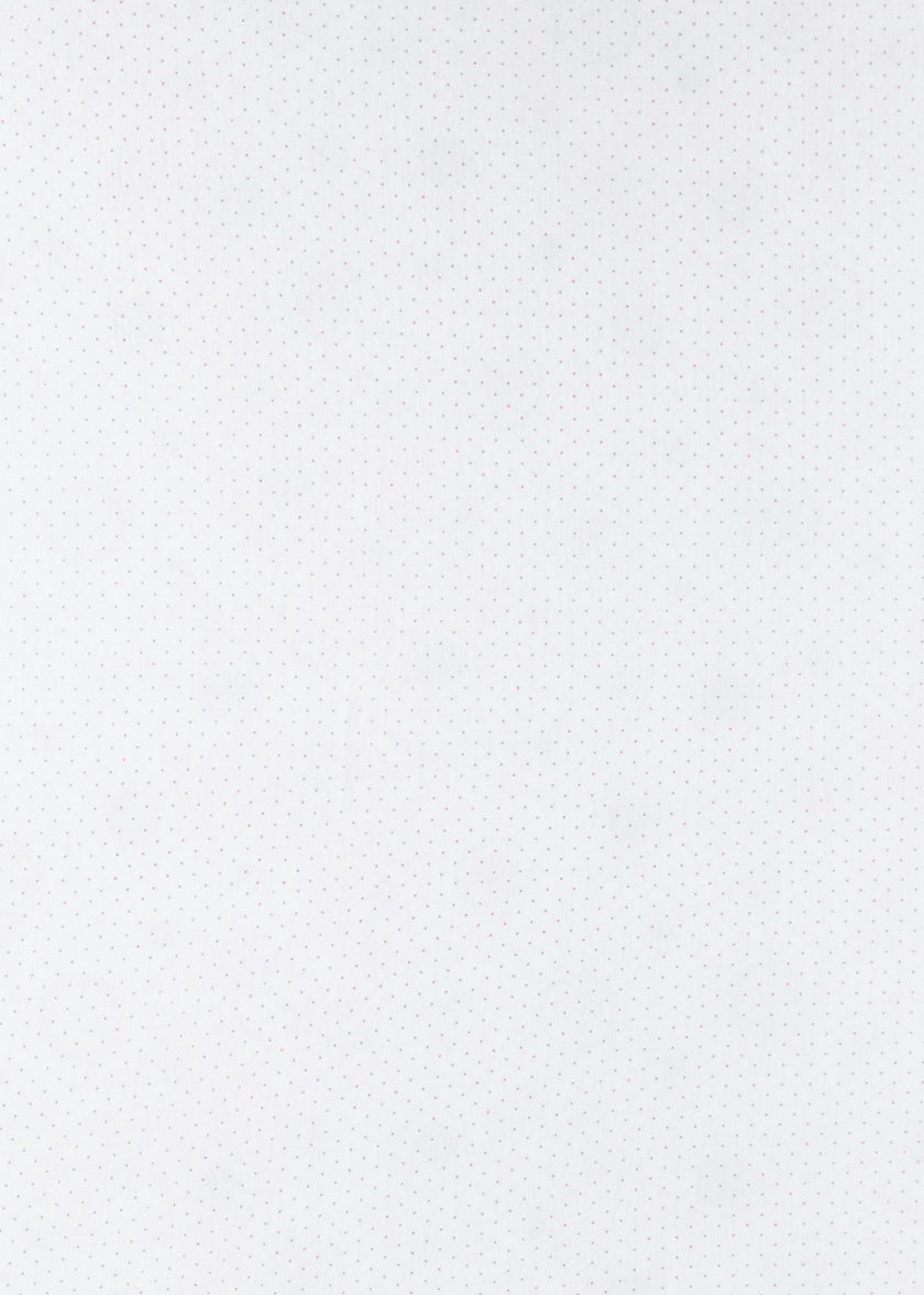 Pima Crib Sheet - Pink Micro Dot