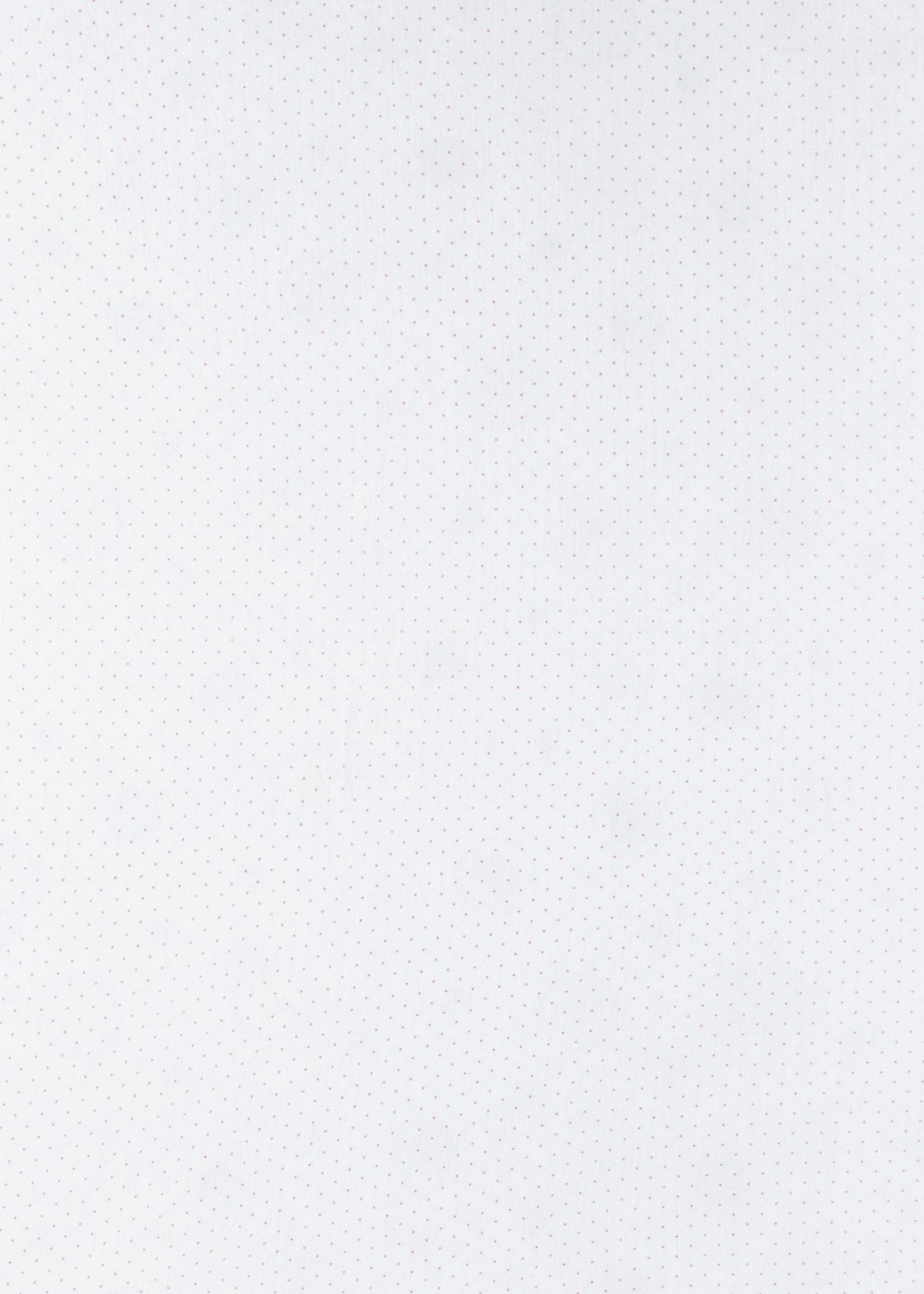 Pima Crib Sheet - Pink Micro Dot