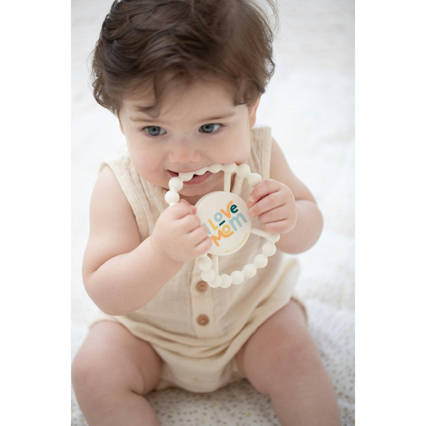I Love Mom Happy Teether