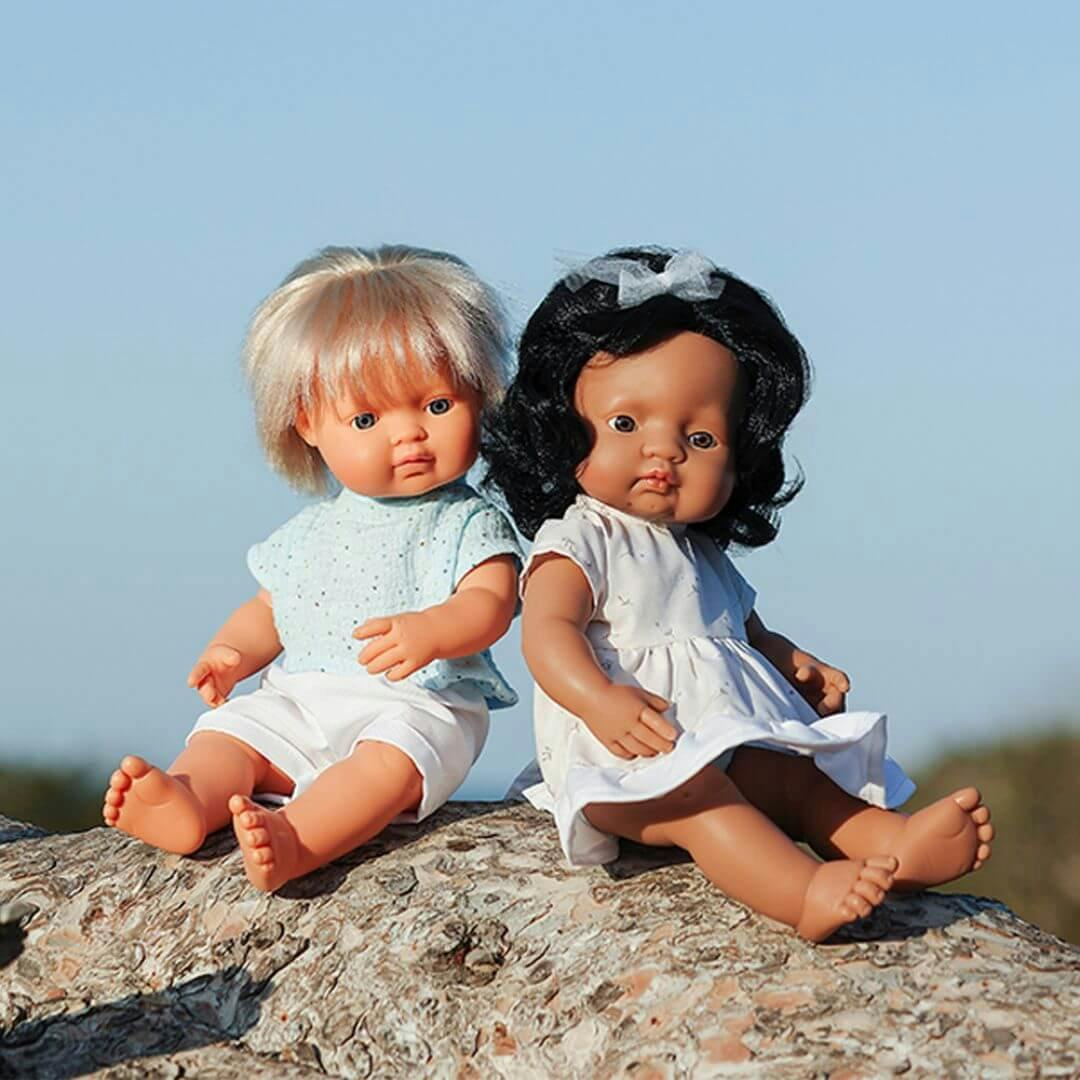 My Friends and Me Collection Hispanic Baby Girl Doll with Black Hair - 15