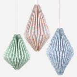 Meri Meri x Liberty Origami Lantern Decorations