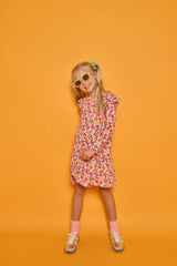 Sadie T-Shirt Dress - Autumn Floral