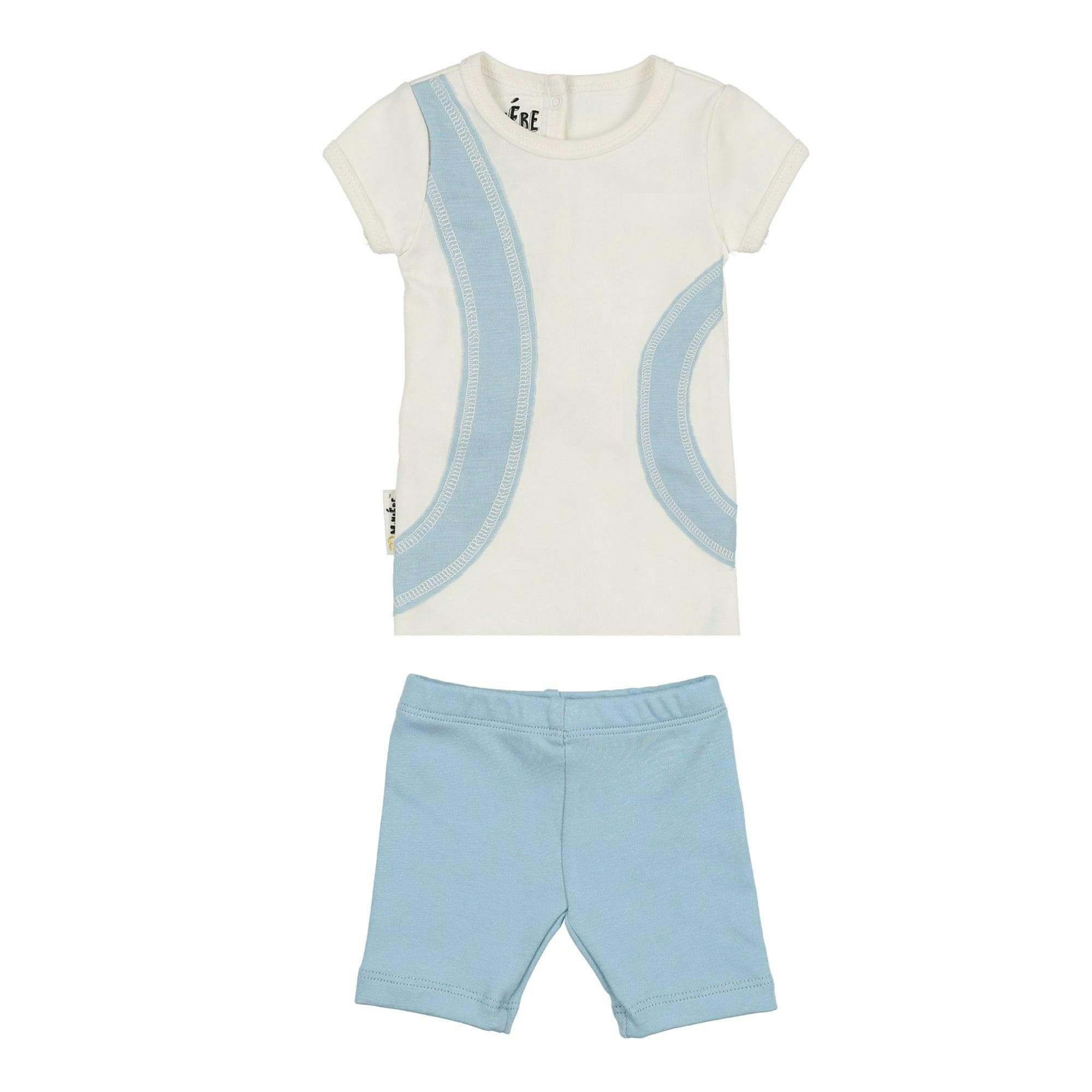 Arc Patch 2-Piece Top & Short Set