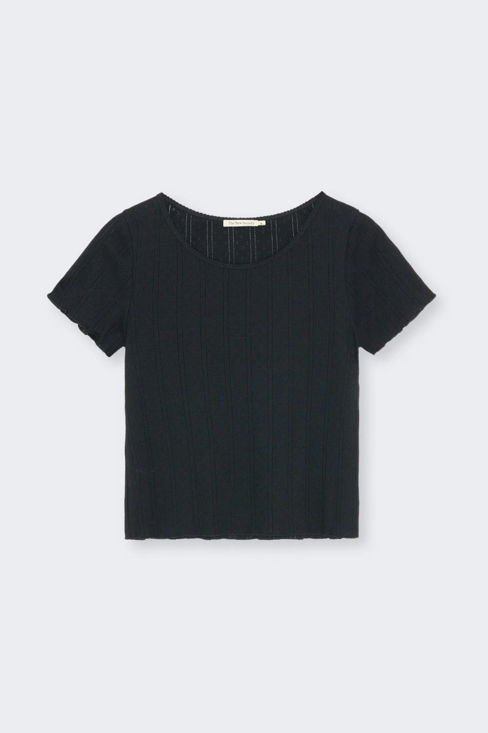 Romero Woman Tee Midnight Black