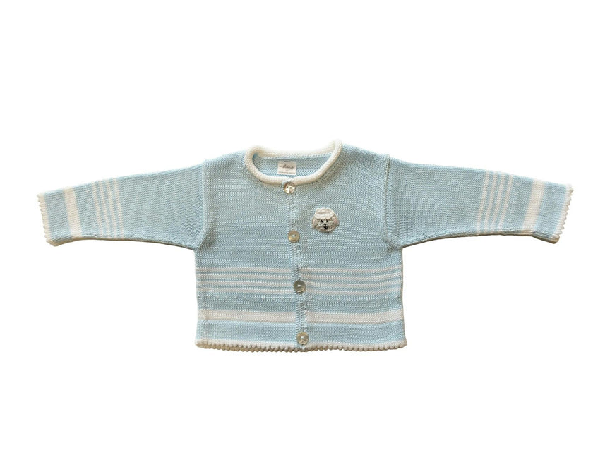 Lamb Cardigan, Blue