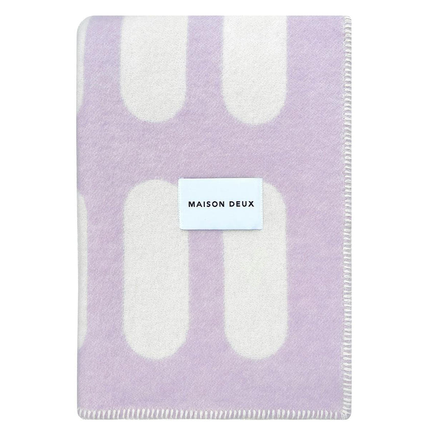 Blanket CUBICS Chill Pill Lilac 4.25 x 6.5ft