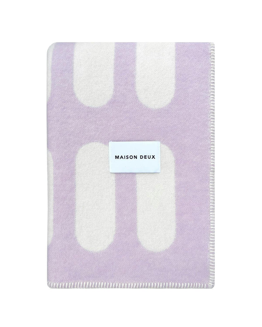 Blanket CUBICS Chill Pill Lilac 4.25 x 6.5ft