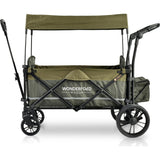 Pull & Push Double Stroller Wagon 2 Seater with Magnetic Seatbelt Buckles