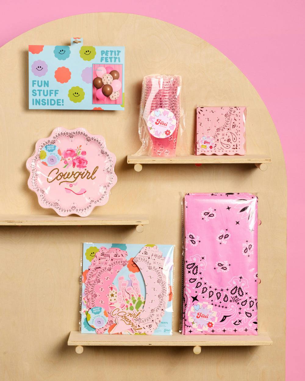 Cowgirl Bundle - plates, napkins + more