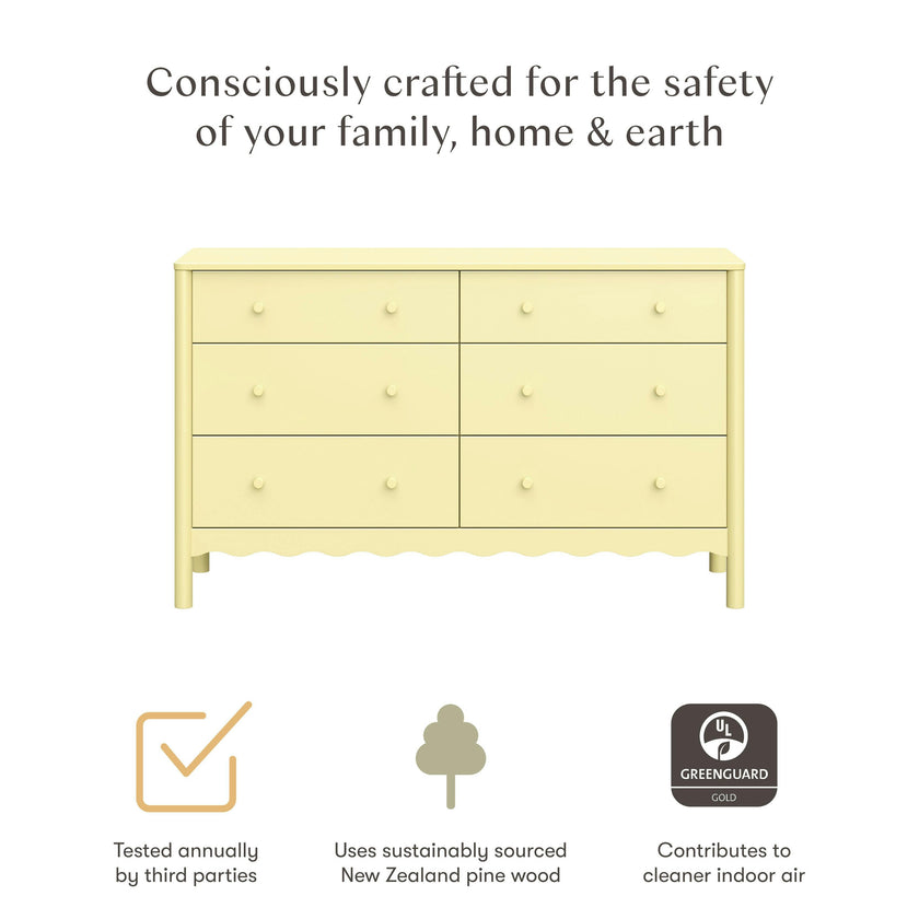 Babyletto Swell 6-Drawer Assembled Dresser