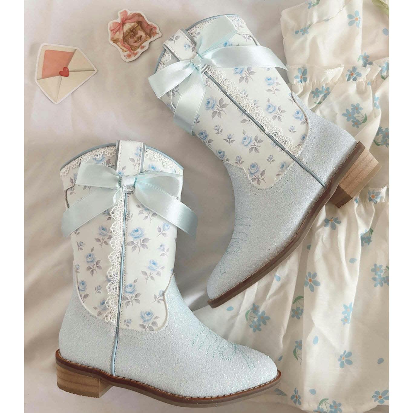 Cowgirl Petite Bloom Boots