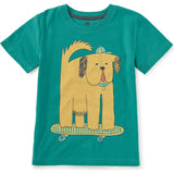 4 Paws 4 Wheels Graphic Tee, Green