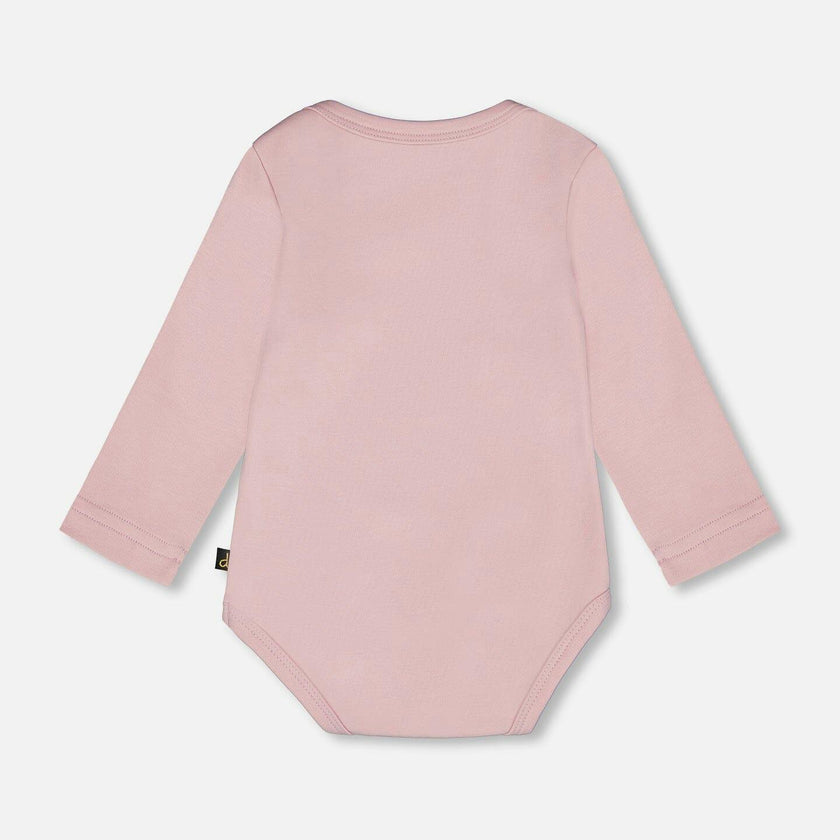 Organic Cotton Long Sleeve Romper