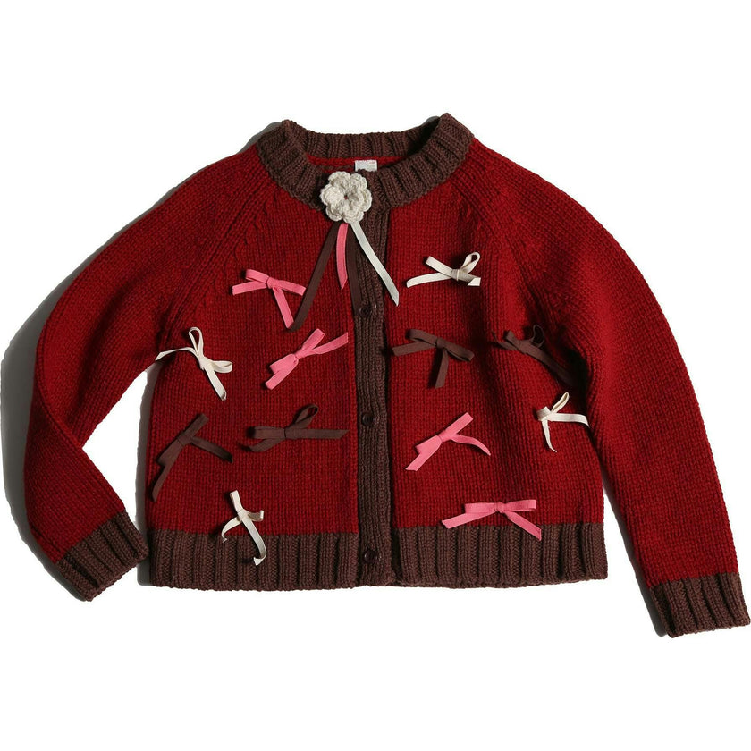 MARISOL BOW CARDIGAN