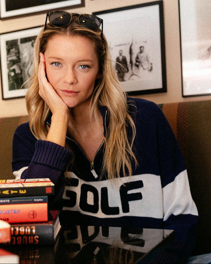 Madison Quarter Zip - Golf Colorblock