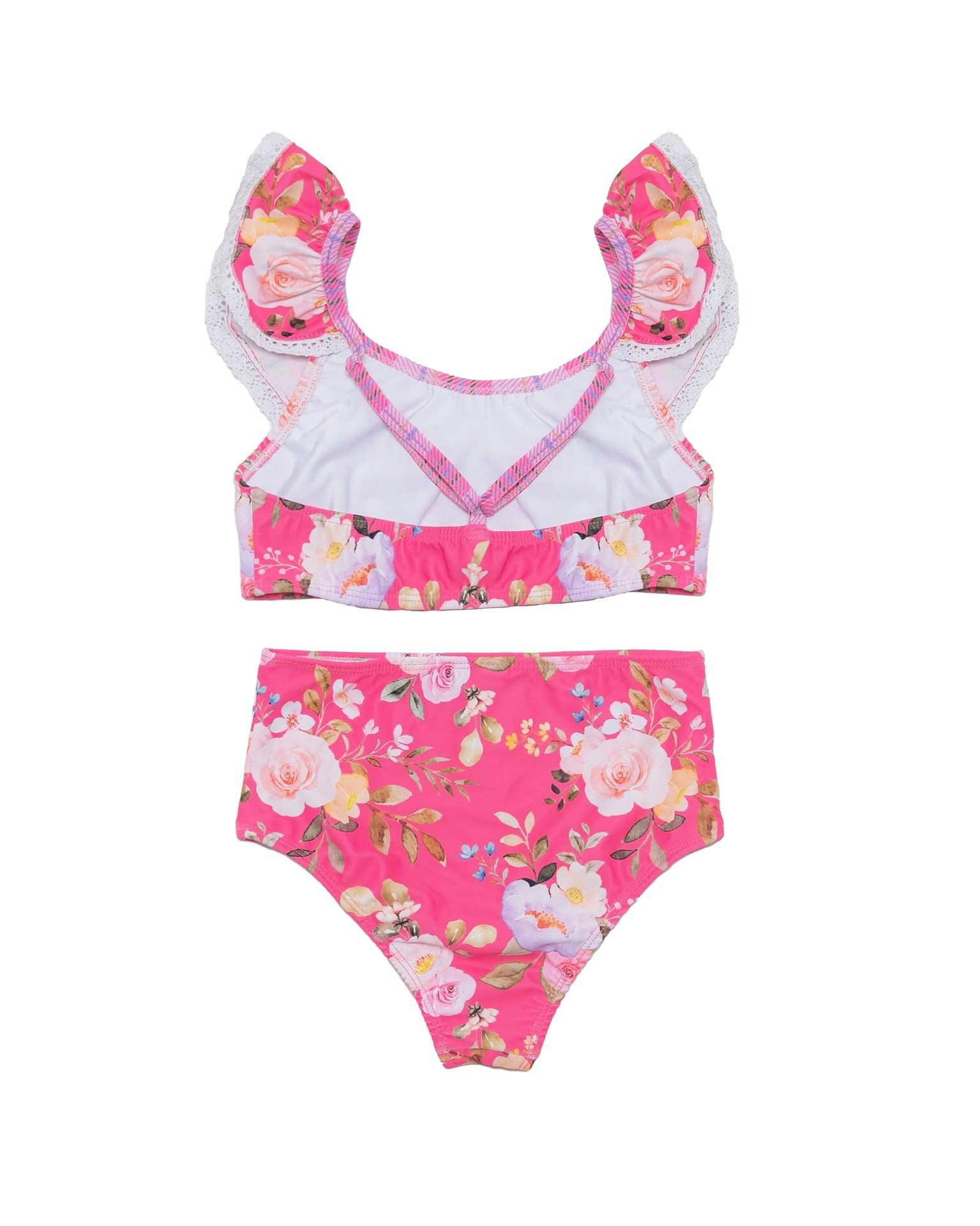 Ruffle Neck Bikini