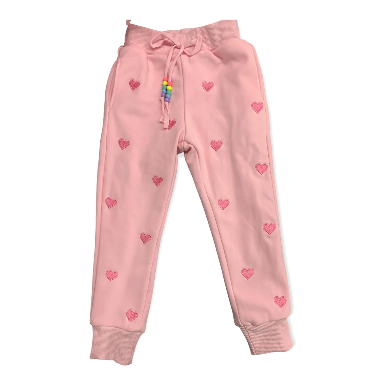 Women's Full Hearts Jogger Set