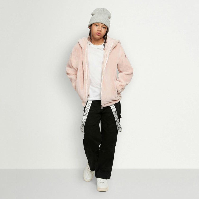 MOOSE KNUCKLES Simcoe Reversible Bunny Jacket - Dusty Rose