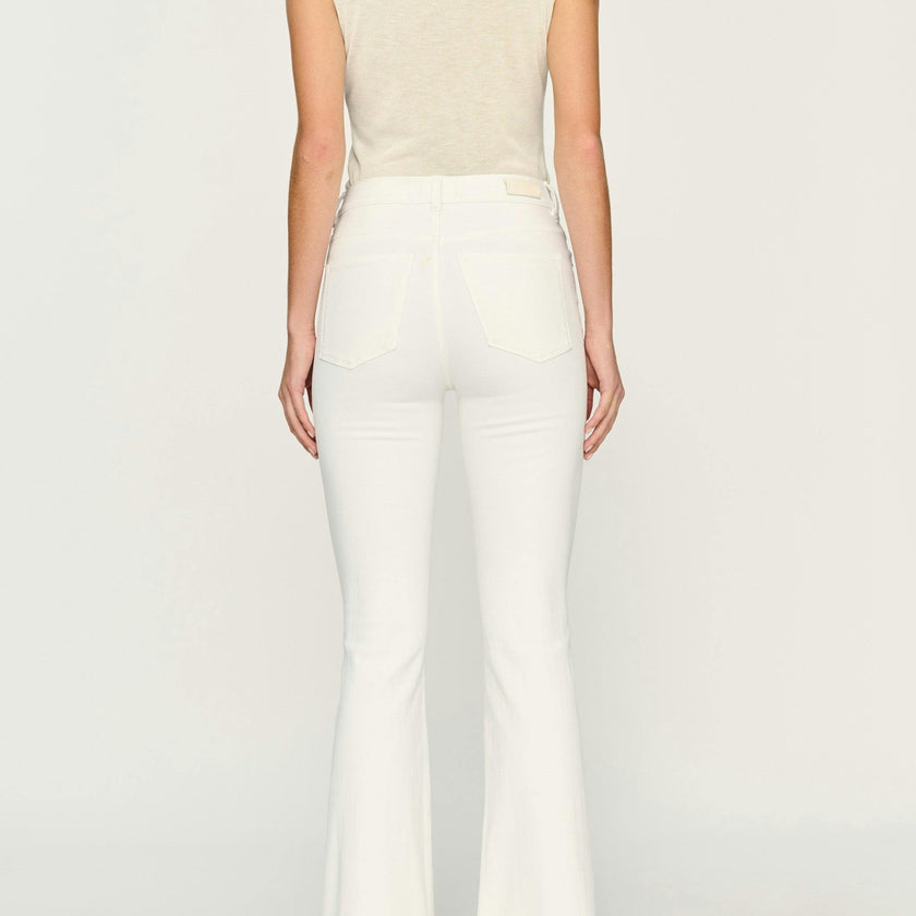 Bridget Boot High Rise Instasculpt 31.5" Jeans | White