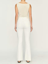 Bridget Boot High Rise Instasculpt 31.5" Jeans | White
