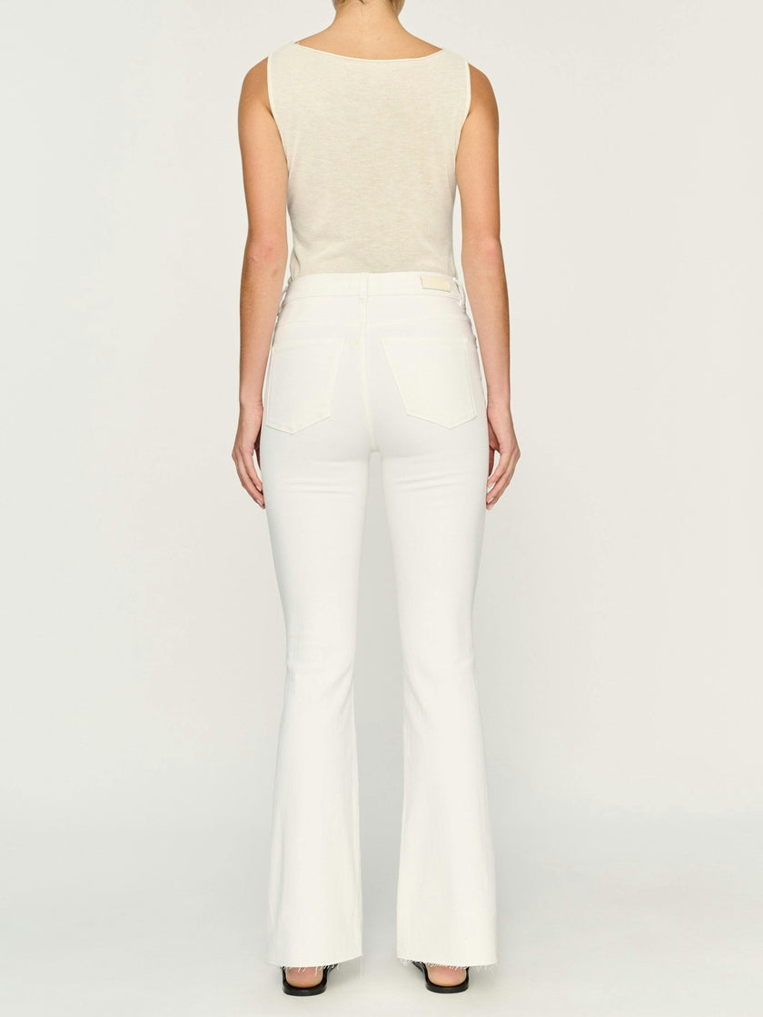 Bridget Boot High Rise Instasculpt 31.5" Jeans | White