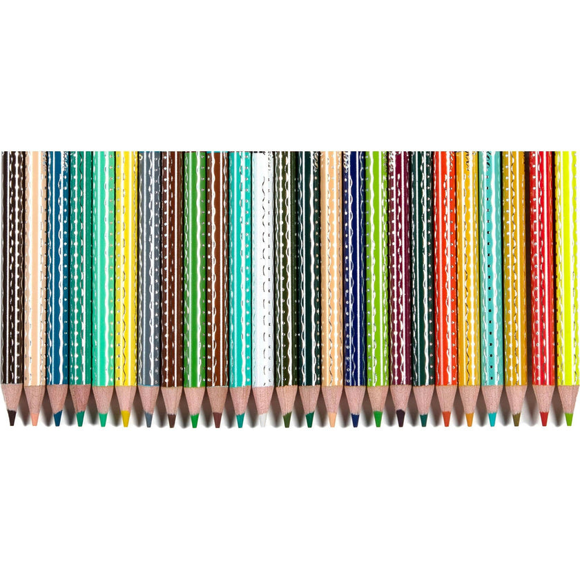 Double-Sided Colored Pencils: Rainbow - 25pc