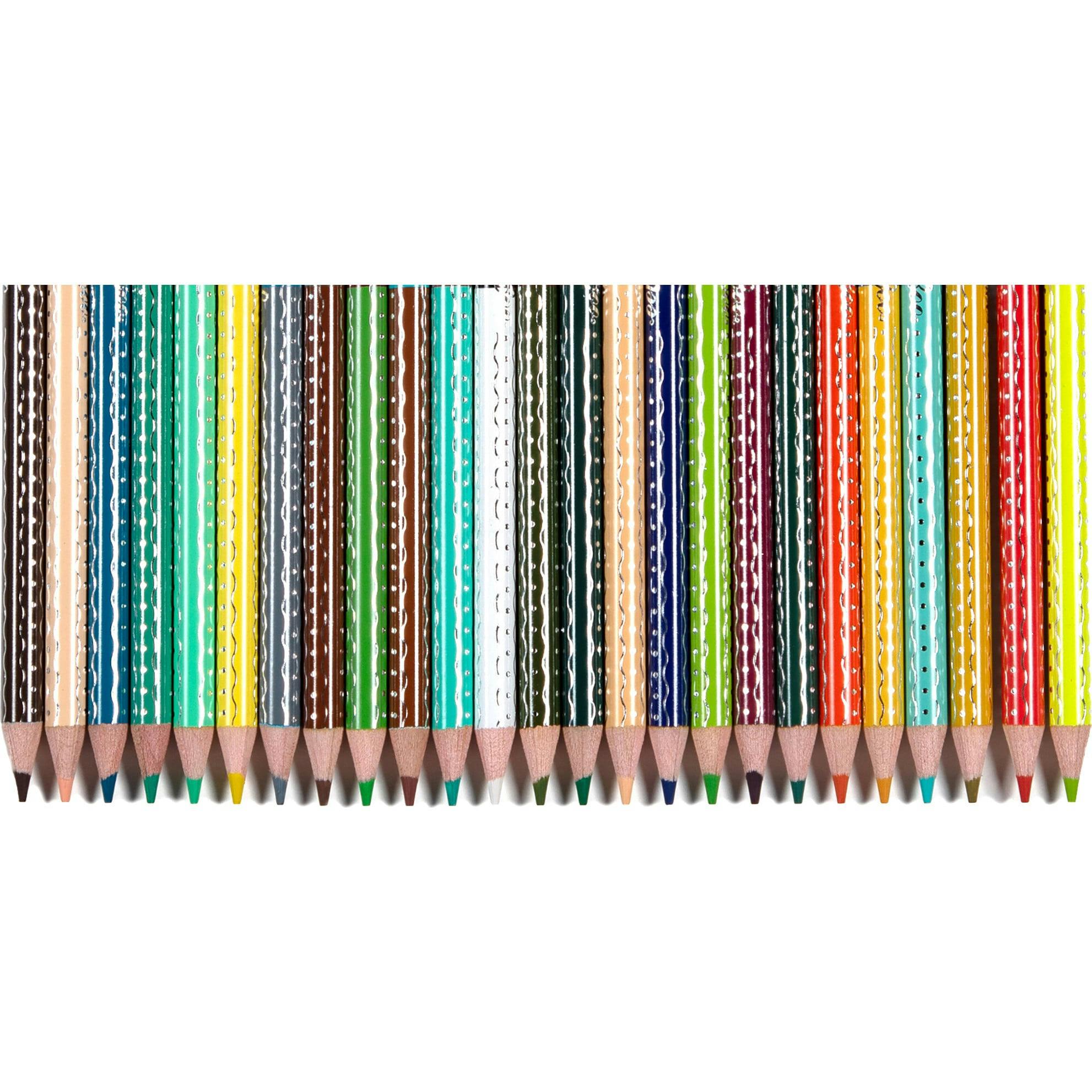 Double-Sided Colored Pencils: Rainbow - 25pc