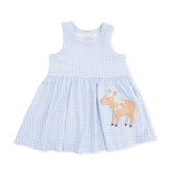 Cute Farm Animals Appliques - Tank Dress with Bloomer