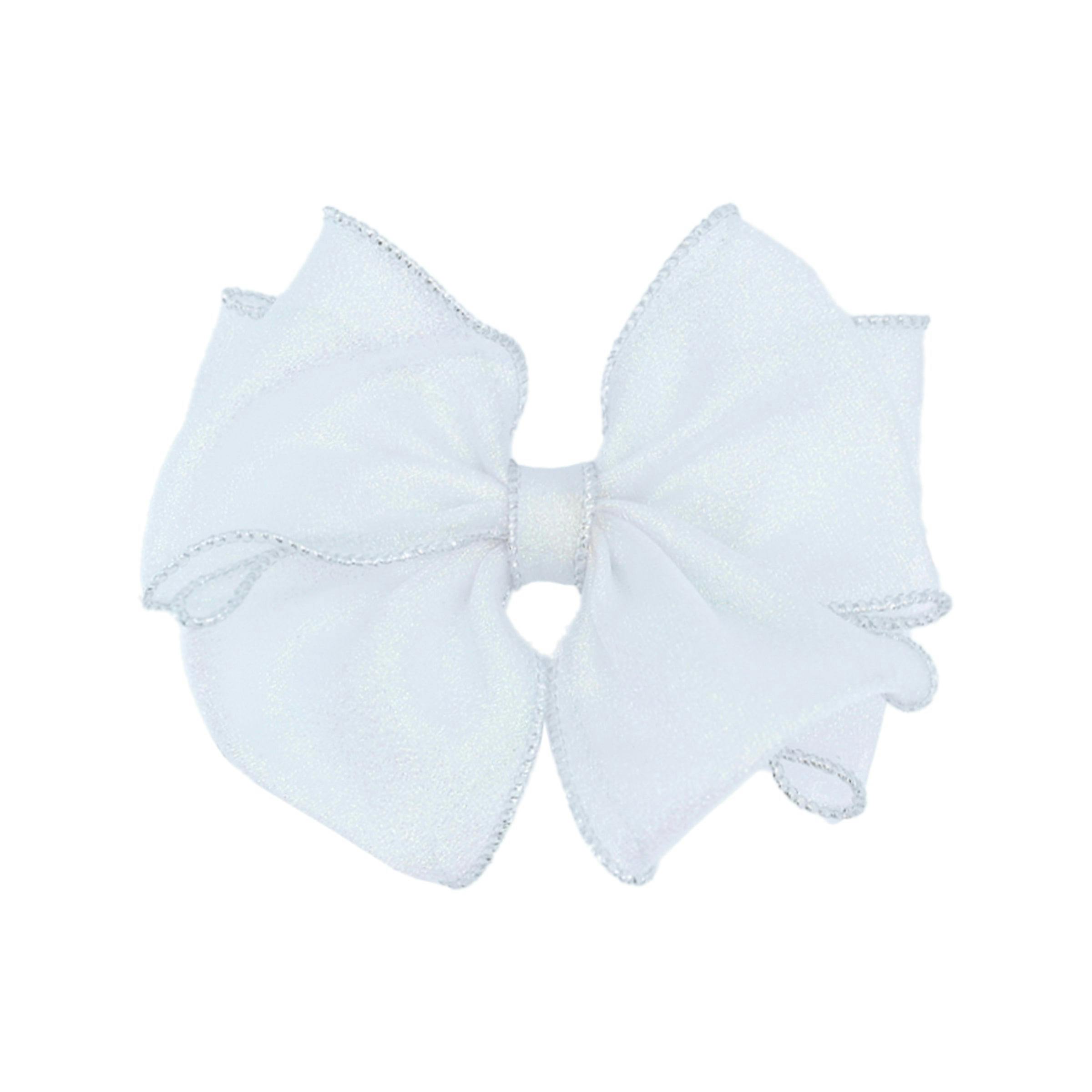 Shimmering Bow Hairclip Set