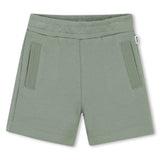 White & Light Green Short Set