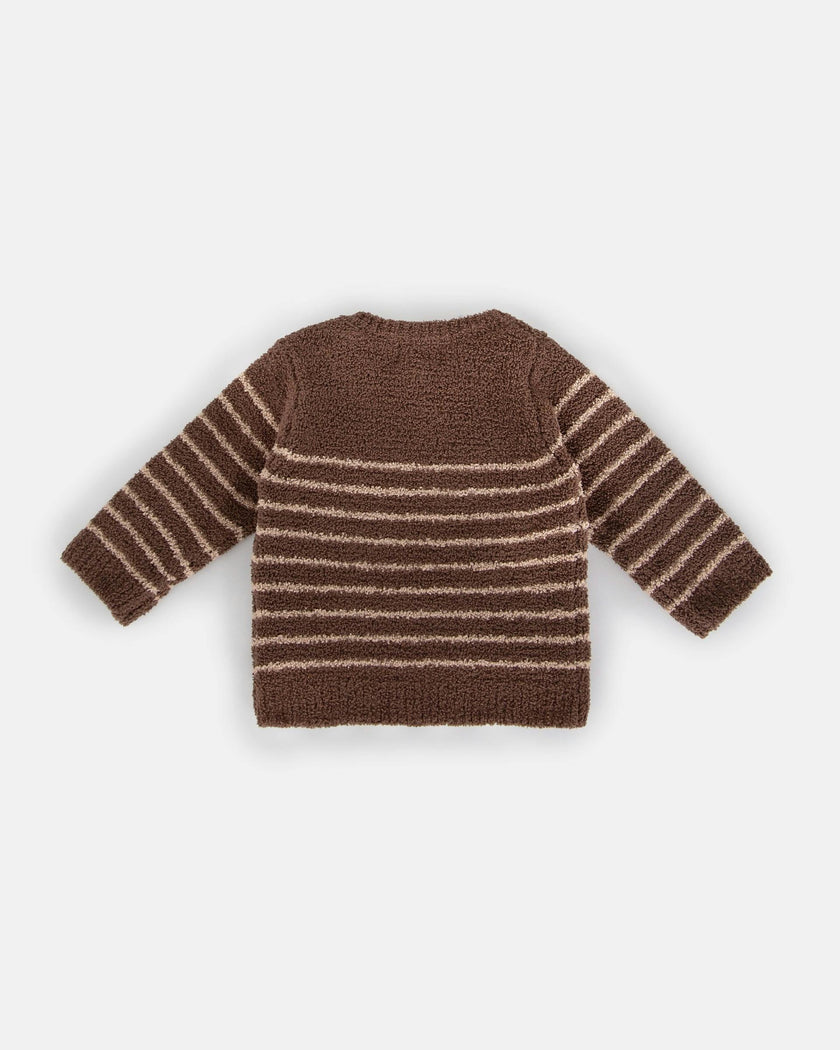 Long Sleeve Top Striped - Fuzzy