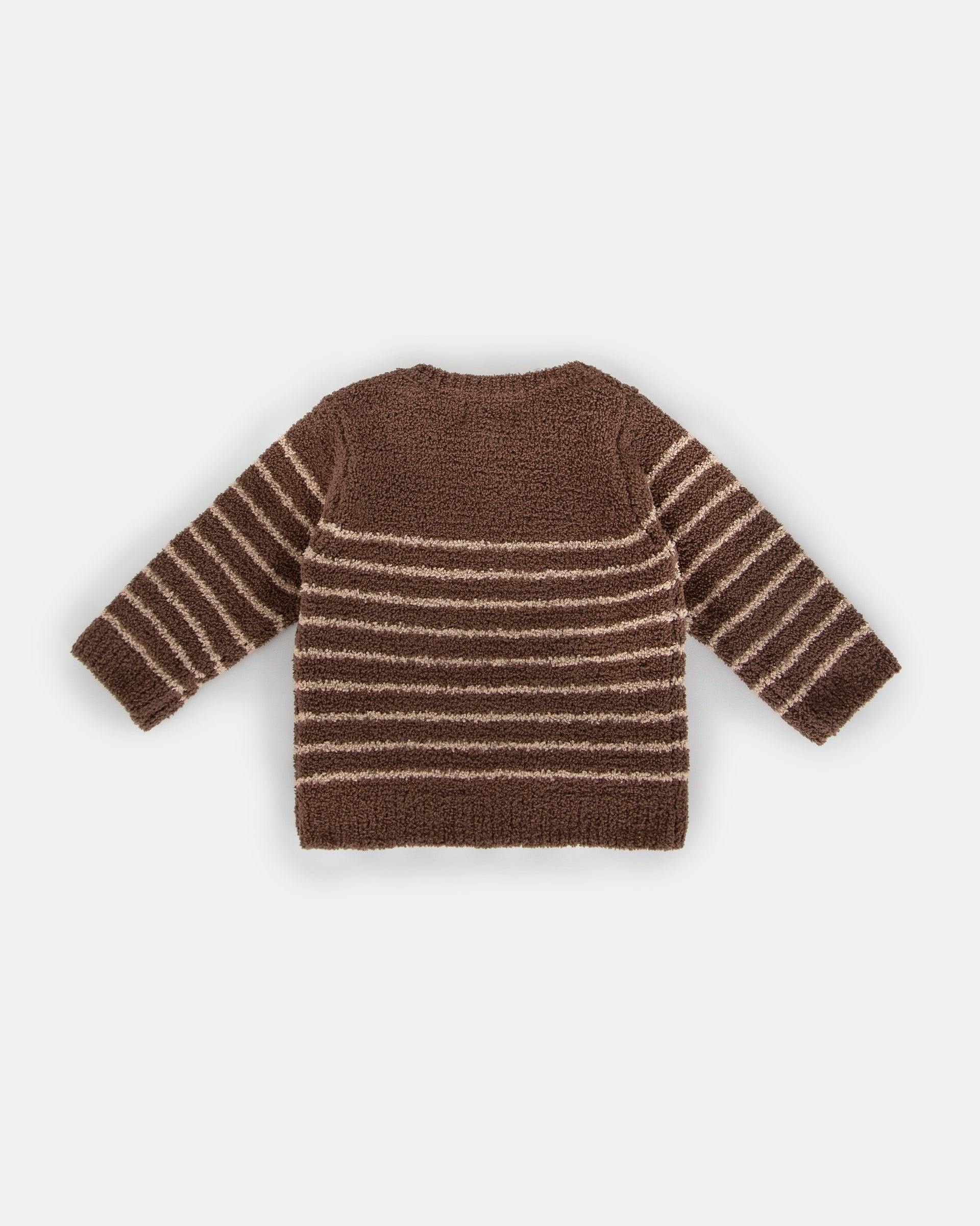 Long Sleeve Top Striped - Fuzzy