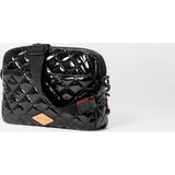 Black Lacquer Small Metro Camera Bag