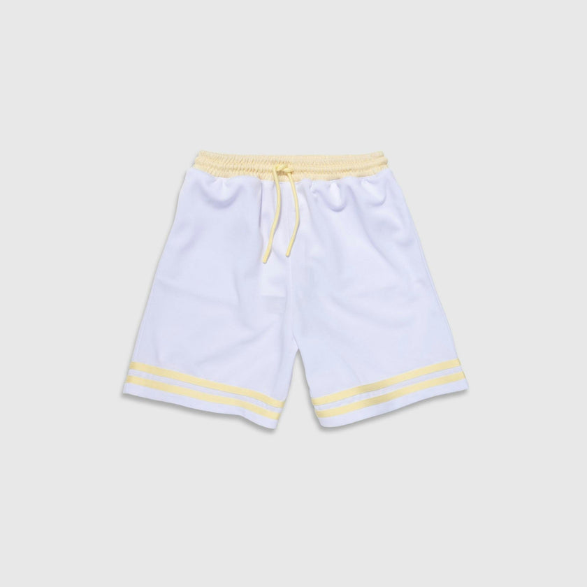 Basketball Shorts in Lemonade Trim