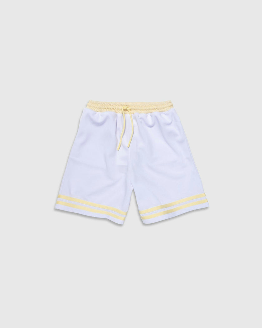 Basketball Shorts in Lemonade Trim